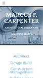 Mobile Screenshot of marcusfcarpenter.com