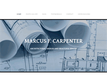Tablet Screenshot of marcusfcarpenter.com